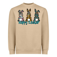 Mushroom Happy Easter Heavyweight Sweatshirt - CowhideDigitalArt