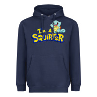 Navy I'm A Squirter Funny Turtle Cute gift Heavyweight Hoodie - trangStudio