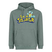 Sage I'm A Squirter Funny Turtle Cute gift Heavyweight Hoodie - trangStudio