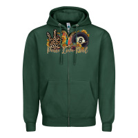 Sports Green peace love pool Zipper Hoodie - RacoonDesign