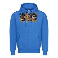 True Royal peace love pool Zipper Hoodie - RacoonDesign