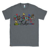 Charcoal Heather au some tribe Classic Tee - CowhideDigitalArt