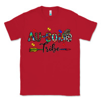 Red au some tribe Classic Tee - CowhideDigitalArt