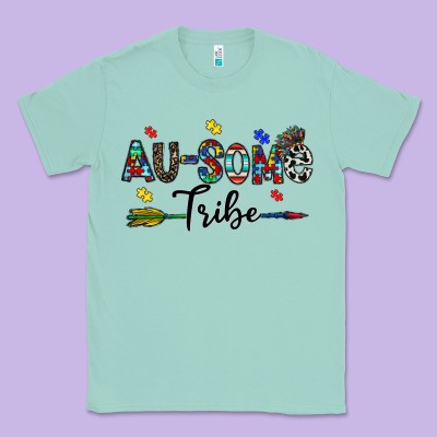 Au Some Tribe Classic Tee Designed By Cowhidedigitalart