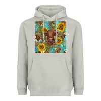 Moon Dust western highland cow Heavyweight Hoodie - BarkalooDesign