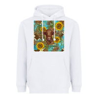 White western highland cow Heavyweight Hoodie - BarkalooDesign