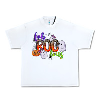 White fab boo lous Urban Heavy Tee - CowGirlArtShop