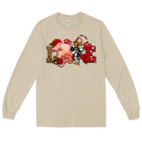 Mushroom love with pig olivia Long Sleeve Tee - OliviaCreatesArt