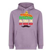Lavender Mens Nacho Average 50 Year Old Cinco de Mayo 50th Birthday Heavyweight Hoodie - trangStudio