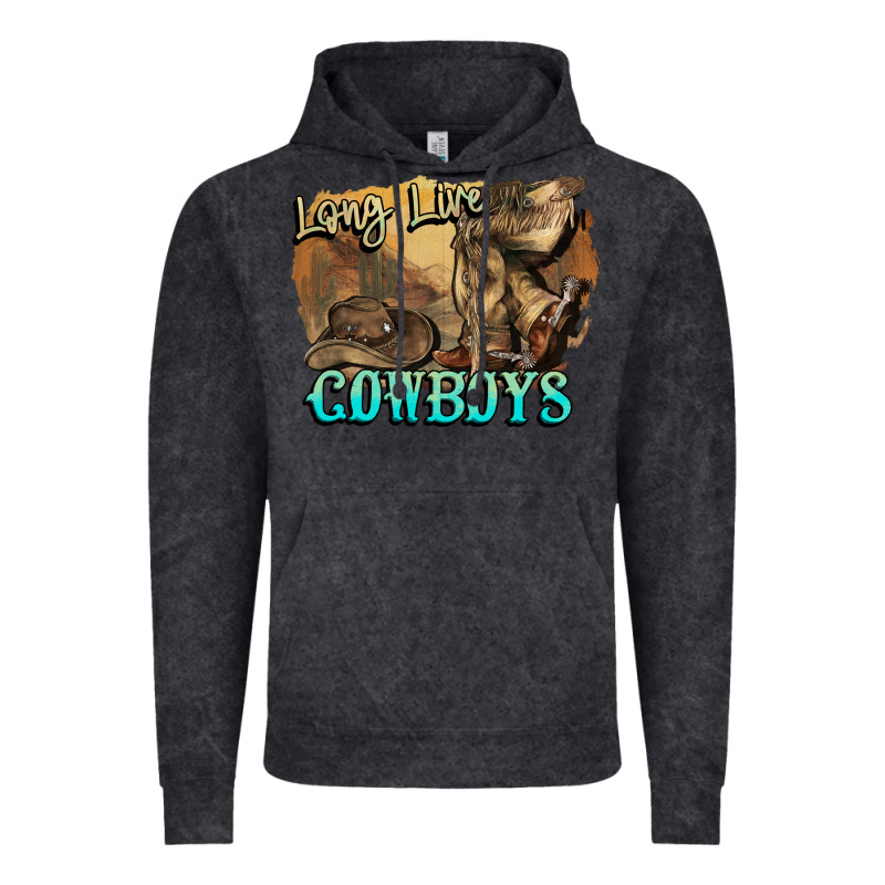 Long Live Cowboys Boots Hat Vintage Hoodie by HowdyJamesFarm | Teevron