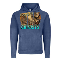 Vintage Denim Long live Cowboys boots hat Vintage Hoodie - HowdyJamesFarm