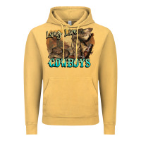 Vintage Mustard Long live Cowboys boots hat Vintage Hoodie - HowdyJamesFarm