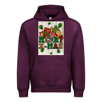 Mauve Wine merry xmas Urban Hoodie - AdoDesignShop