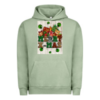 Pigment Oil Green merry xmas Urban Hoodie - AdoDesignShop
