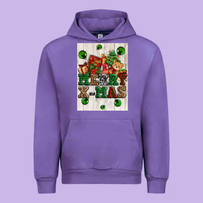 Merry Xmas Urban Hoodie Designed By Adodesignshop