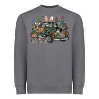 Storm Happy Easter Heavyweight Sweatshirt - CowhideDigitalArt