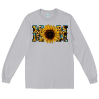 Moon Dust Sunflower Leopard Mom Long Sleeve Tee - Jasminsmagicworld