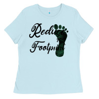Baby Blue Climate Change Reduce Your Carbon Footprint Gift Ladies Tee - Bettercallsaul