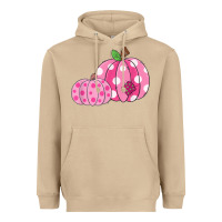 Mushroom halloween fall pink pumpkin Heavyweight Hoodie - trangStudio