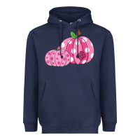 Halloween Fall Pink Pumpkin Heavyweight Hoodie | Teevron