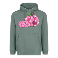 Sage halloween fall pink pumpkin Heavyweight Hoodie - trangStudio