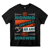 Black if nonno can't fix it we are all screwed Heavy Core Tee - Jasminsmagicworld