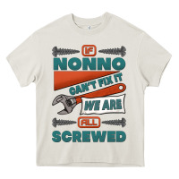 Cream if nonno can't fix it we are all screwed Heavy Core Tee - Jasminsmagicworld