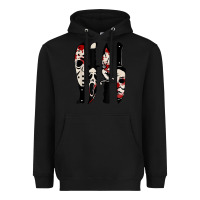 Black knives horror movie friday halloween horror ghost Heavyweight Hoodie - trangStudio