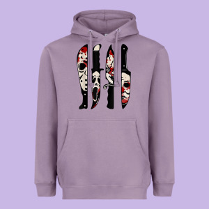 Knives Horror Movie Friday Halloween Horror Ghost Heavyweight Hoodie Designed By Trangstudio