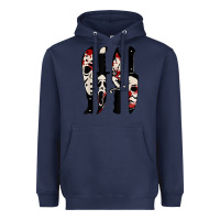 Navy knives horror movie friday halloween horror ghost Heavyweight Hoodie - trangStudio