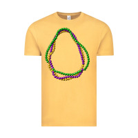 Vintage Mustard mardi gras beads Vintage Tee - CowGirlArtShop