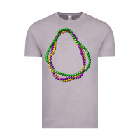 Vintage Zinc mardi gras beads Vintage Tee - CowGirlArtShop