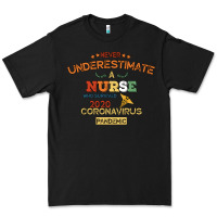 Black Never Underestimate A Nurse Premium Tee - Bettercallsaul
