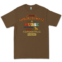 Cacao Never Underestimate A Nurse Premium Tee - Bettercallsaul