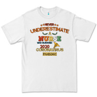 White Never Underestimate A Nurse Premium Tee - Bettercallsaul