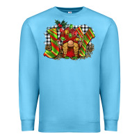 Ocean Blue christmas joy gnome Premium Sweatshirt - BarkalooDesign
