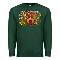 Sports Green christmas joy gnome Premium Sweatshirt - BarkalooDesign