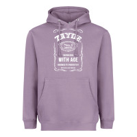 Lavender Mens Vintage Zayde Hebrew Yiddish Grandfather Heavyweight Hoodie - trangStudio