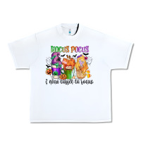 White hocus pocus i need coffee to focus Urban Heavy Tee - CowGirlArtShop