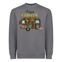 Storm Happy Camper Heavyweight Sweatshirt - CowhideDigitalArt