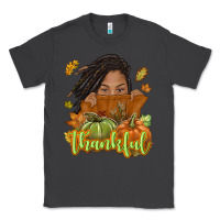 Smoke Thankful Fall with black girl Classic Tee - NancyCooperArtShop