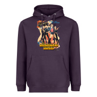 Plum Switchblade Sisters GIFT Heavyweight Hoodie - trangStudio