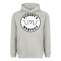 Moon Dust Pobody's Nerfect Retro Classic Funny Nobody's Perfect Heavyweight Hoodie - trangStudio