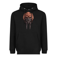Black Plo Koon Heavyweight Hoodie - trangStudio