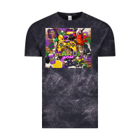 Cloud Black mardi gras gamer Vintage Tee - CowGirlArtShop