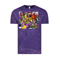 Cloud Purple mardi gras gamer Vintage Tee - CowGirlArtShop