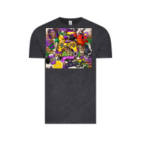 Vintage Black mardi gras gamer Vintage Tee - CowGirlArtShop