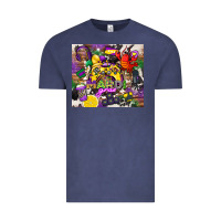 Vintage Denim mardi gras gamer Vintage Tee - CowGirlArtShop