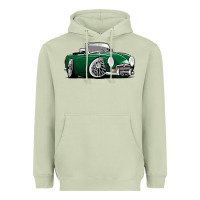 Matcha MG MGB roadster personalized caricature YOK94J family Heavyweight Hoodie - trangStudio