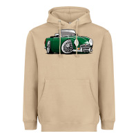 Mushroom MG MGB roadster personalized caricature YOK94J family Heavyweight Hoodie - trangStudio